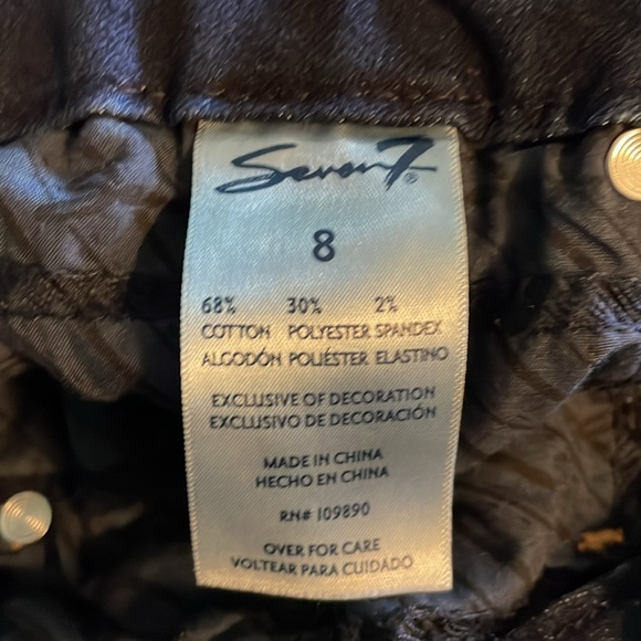 SEVEN 7 high rise skinny jeans size 8 - Picture 6 of 7